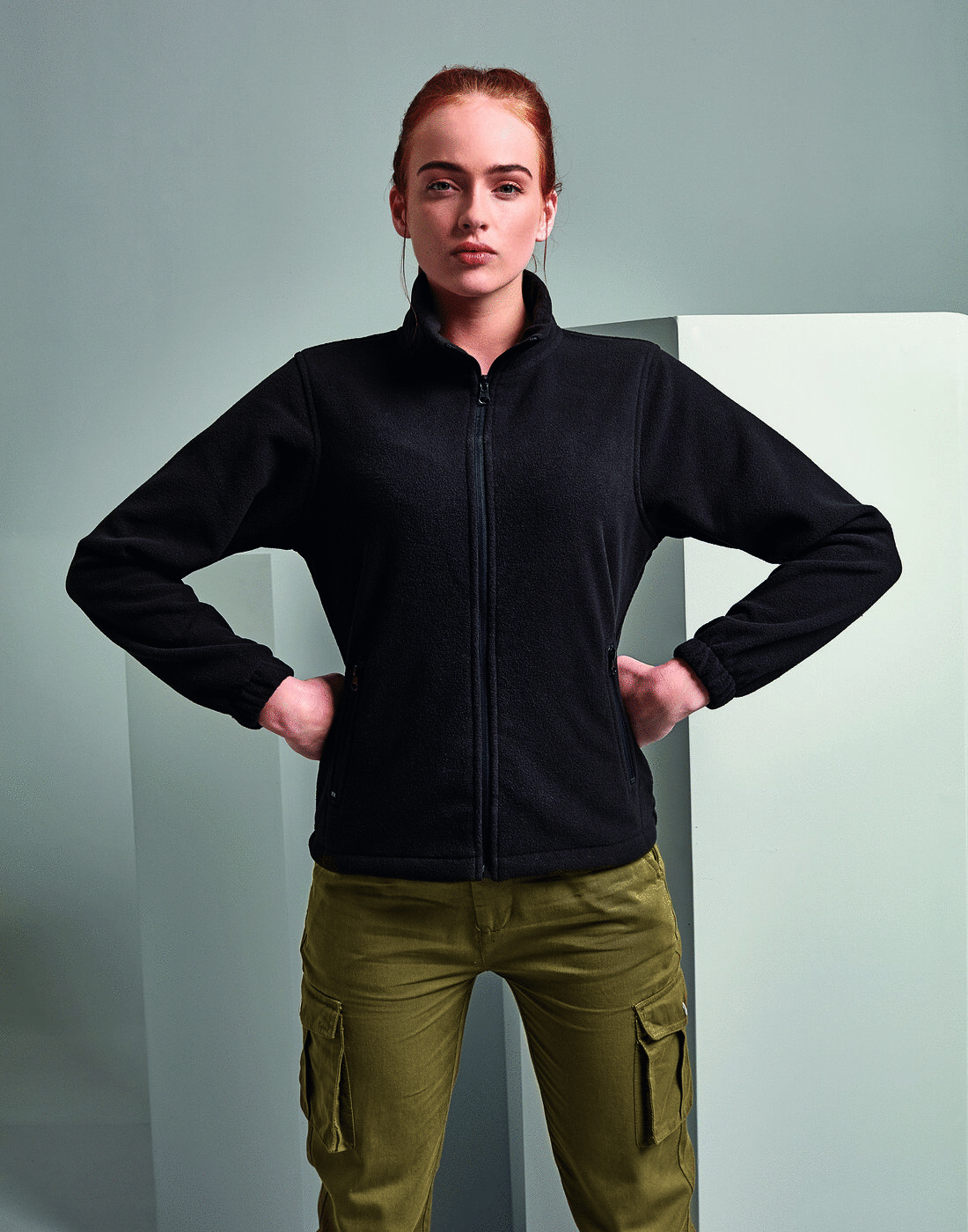 Ladies Full Zip Fleece Jacket - Image Scotland